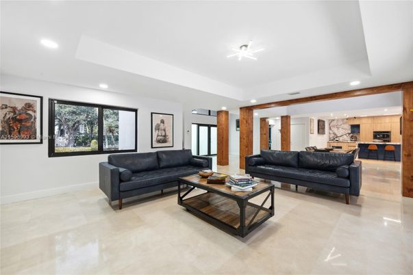 Interior, Kitchen, Living room, Recessed Lighting