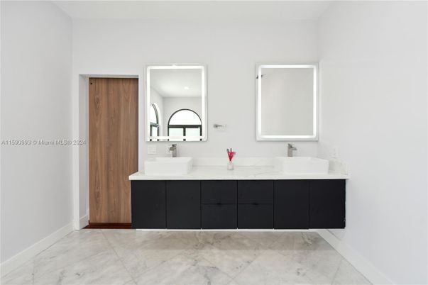 Bathroom, Dual Sink Vanities, Interior, Marble