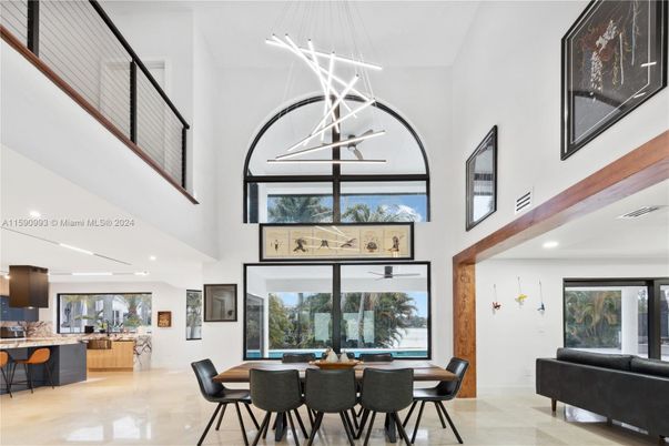 Dining room, Interior, Kitchen, Pendant Lights, Recessed Lighting