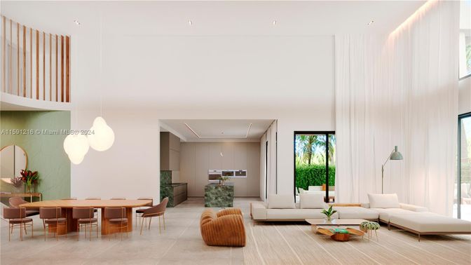 Dining room, Interior, Living room, Pendant Lights, Recessed Lighting