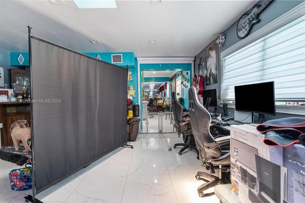 Home Office, Interior, Marble