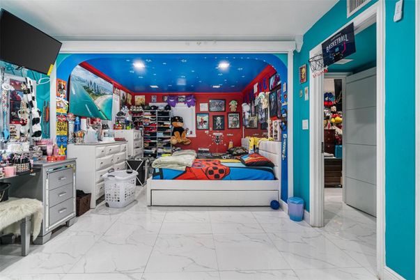 Interior, Marble, Recessed Lighting