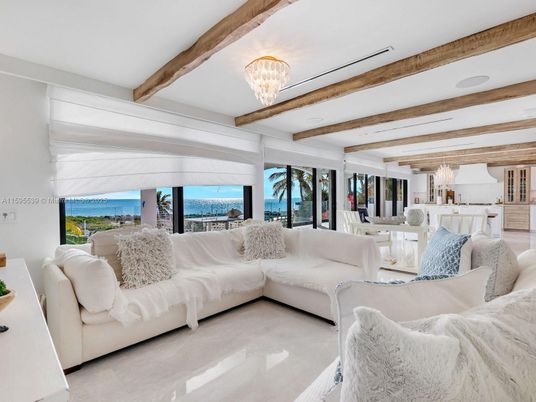 Chandelier, Dining room, Interior, Living room, Water, Wooden Beams