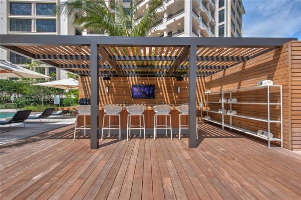 Exterior, Wood Texture Flooring