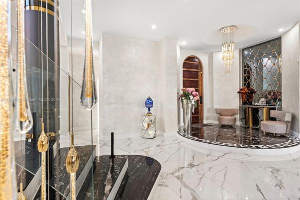 Interior, Marble, Pendant Lights, Recessed Lighting