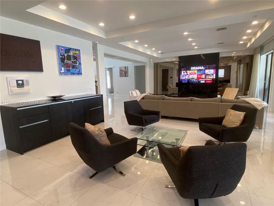 Interior, Living room, Marble, Recessed Lighting