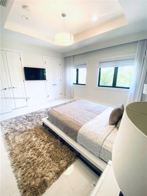 Bedroom, Interior, Pendant Lights, Recessed Lighting