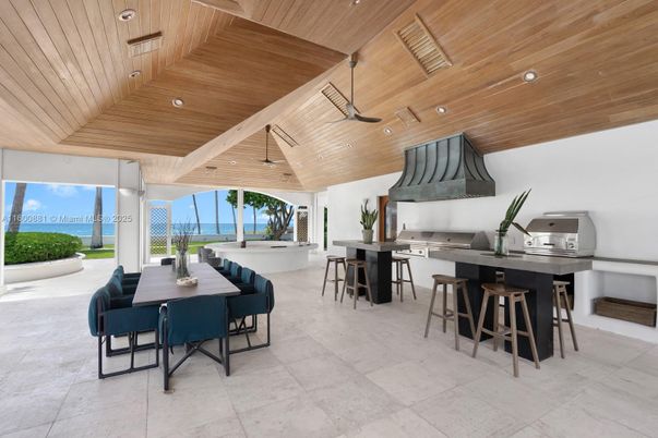 Exterior, Recessed Lighting, Water, Wooden Ceilings
