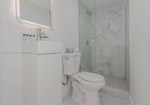 Bathroom, Glass Shower, Interior, Marble, Marble Walls