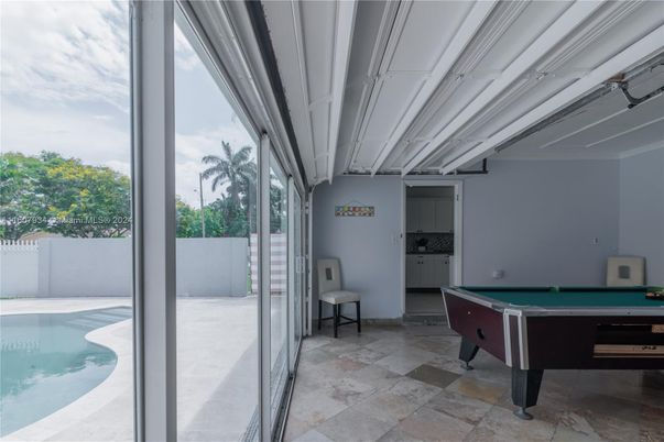 Billiard Table, Game Room, Interior, Pool