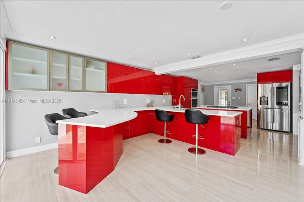 Interior, Kitchen, Recessed Lighting, Stainless Steel Appliances