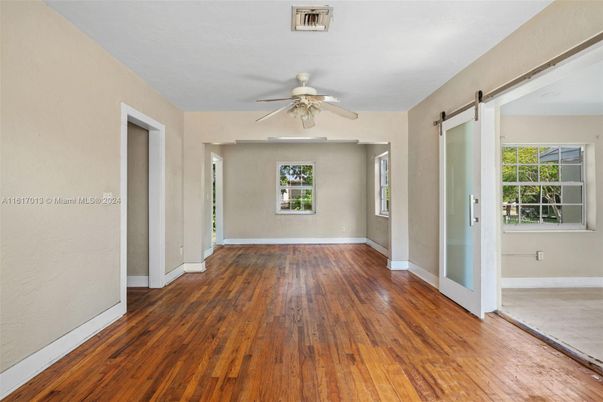 Empty room, Interior, Wood Texture Flooring