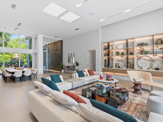 Dining room, Interior, Living room, Recessed Lighting