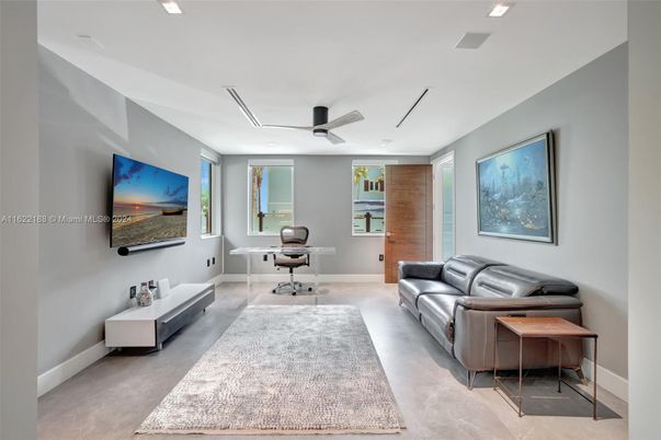 Home Office, Interior, Recessed Lighting
