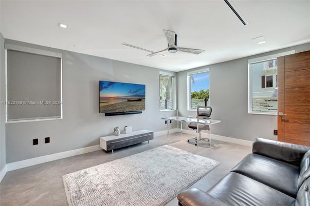 Home Office, Interior, Recessed Lighting