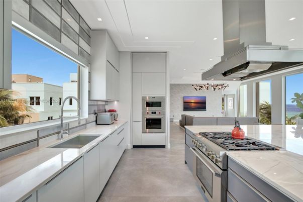 Interior, Kitchen, Recessed Lighting, Stainless Steel Appliances