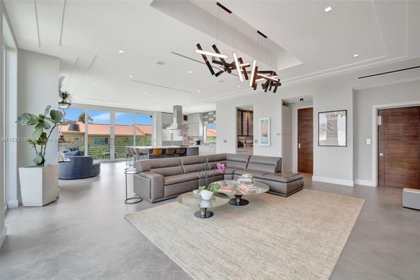 Dining room, Interior, Kitchen, Living room, Pendant Lights, Recessed Lighting
