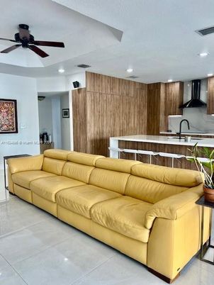 Interior, Kitchen, Living room, Recessed Lighting