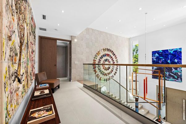 Interior, Recessed Lighting, Stone Walls