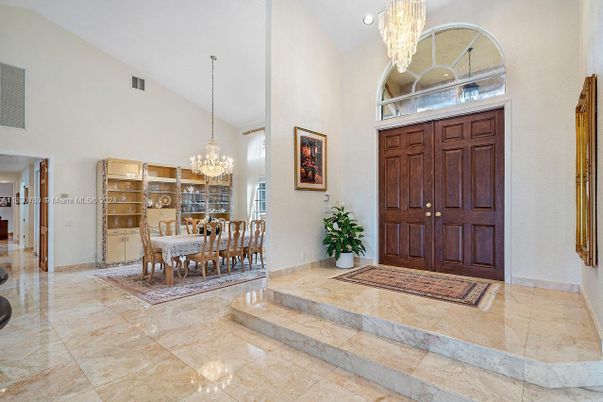 Chandelier, Dining room, Interior, Recessed Lighting