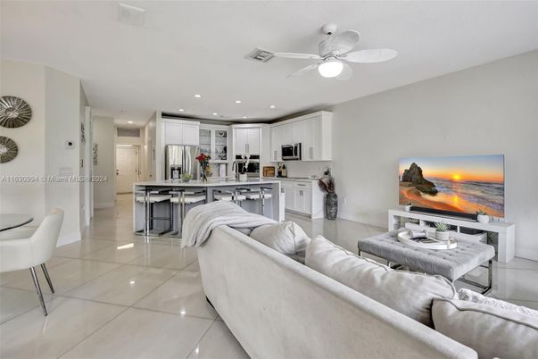 Interior, Kitchen, Living room, Recessed Lighting