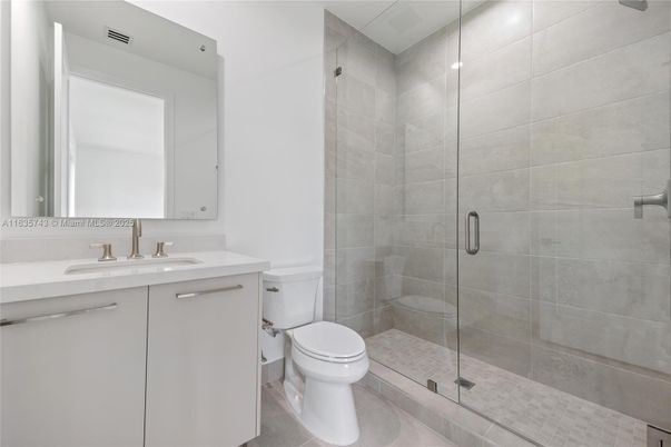 Bathroom, Glass Shower, Interior