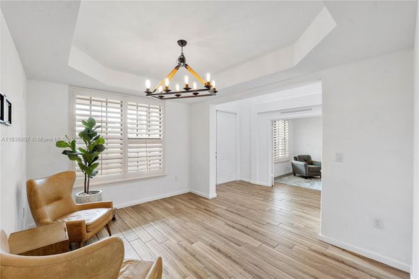 Chandelier, Empty room, Interior, Wood Texture Flooring