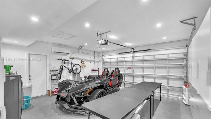 Garage, Interior, Recessed Lighting