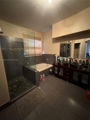 Bathroom, Dual Sink Vanities, Glass Shower, Interior