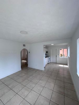 Empty room, Interior, Kitchen, Recessed Lighting