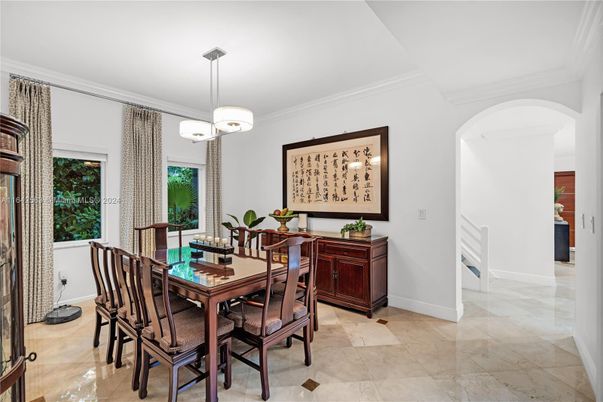 Dining room, Interior, Pendant Lights