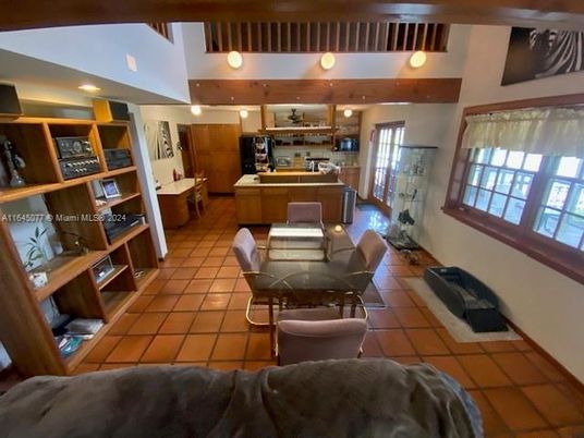 Dining room, Interior, Kitchen, Recessed Lighting