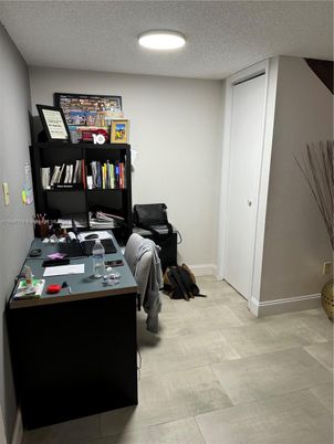 Home Office, Interior, Recessed Lighting