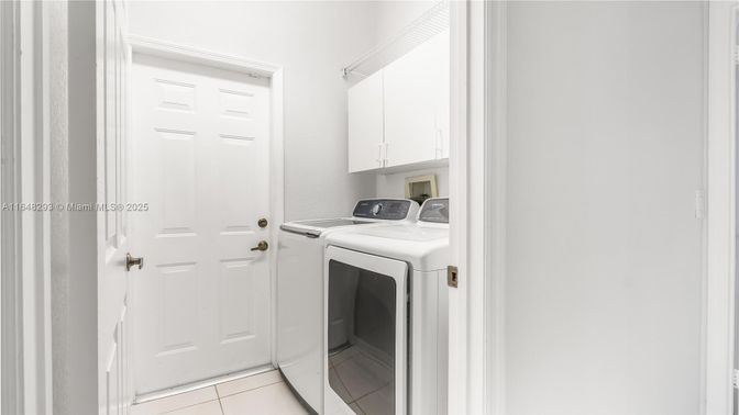 Interior, Washer