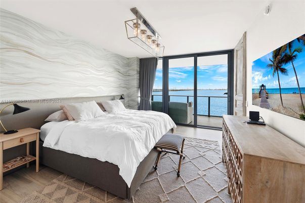 Bedroom, Interior, Water, Wood Texture Flooring