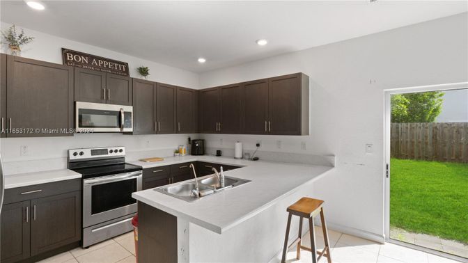 Interior, Kitchen, Recessed Lighting, Stainless Steel Appliances