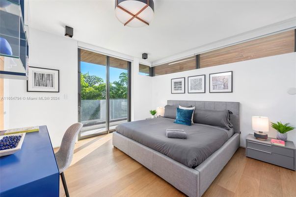 Bedroom, Home Office, Interior, Wood Texture Flooring