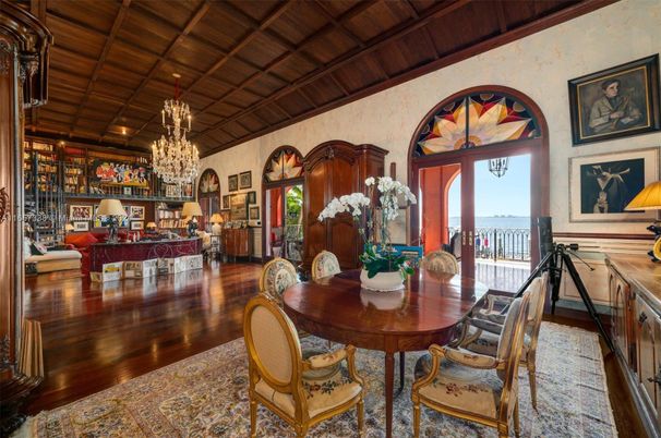 Chandelier, Dining room, Interior, Living room, Wooden Beams, Wooden Ceilings, Wood Texture Flooring