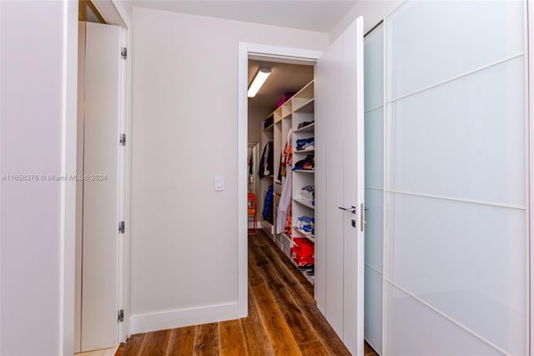 Interior, Walk-in Closets, Wood Texture Flooring