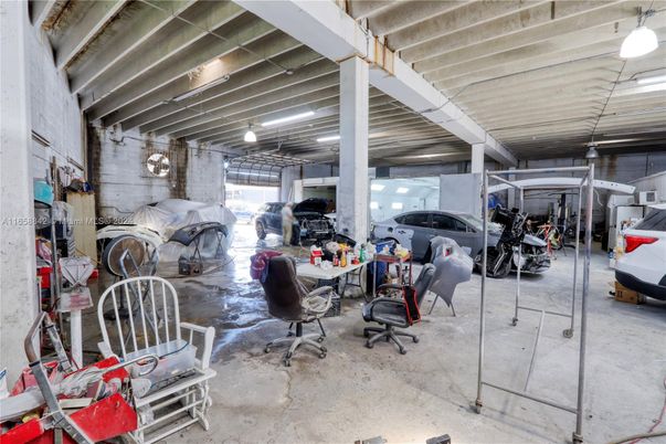 Fitness Equipment, Garage, Interior, Stone Walls