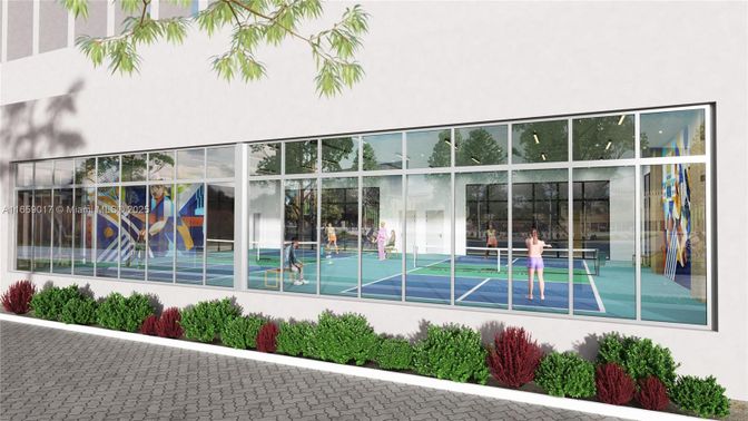 Interior, Recessed Lighting, Tennis Courts