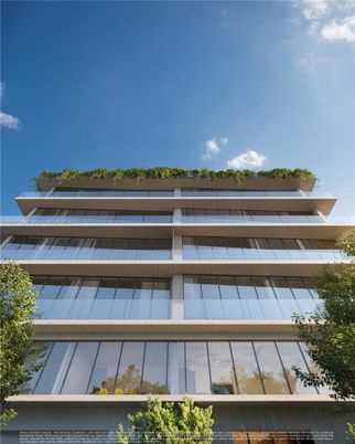 Exterior, Facade, Modern