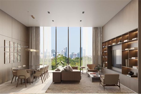 Dining room, Interior, Living room, Recessed Lighting