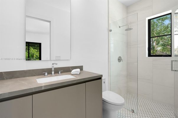 Bathroom, Glass Shower, Interior