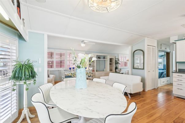 Dining room, Interior, Wood Texture Flooring