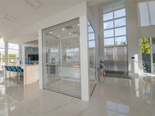 Interior, Marble, Recessed Lighting
