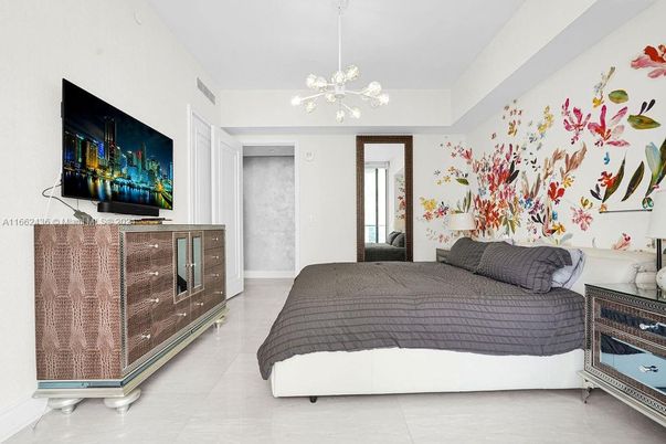 Bedroom, Interior, Pendant Lights