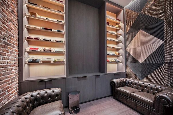 Interior, Stone Walls, Wood Texture Flooring