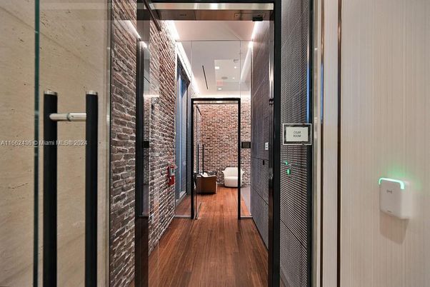 Interior, Stone Walls, Wood Texture Flooring