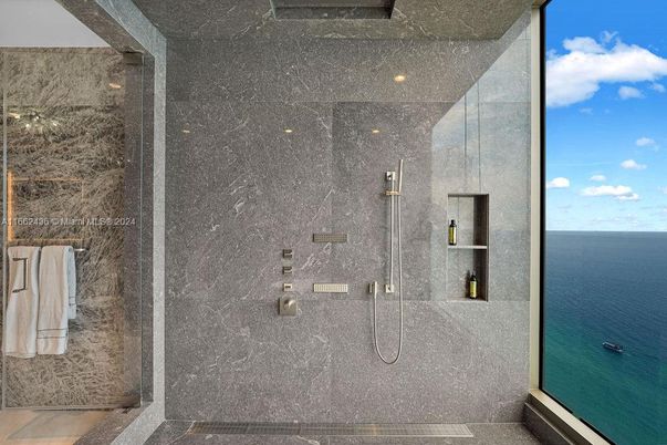 Bathroom, Glass Shower, Interior, Water